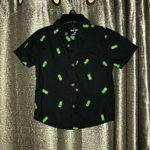 24 Month Pineapple Button Up Shirt